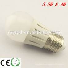 Ningbo 4w bombilla LED de baja decaimiento G45 LED bombilla de luz E27 Dimmable bombillas LED